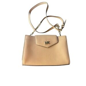MICHAEL Michael Kors Crossgrain Leather Crossbody Clutch Bag